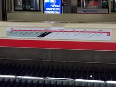 Platform screen doors at Tatuapé Station not yet in operation