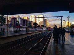 CPTM train station at Tatuapé in São Paulo, Brazil