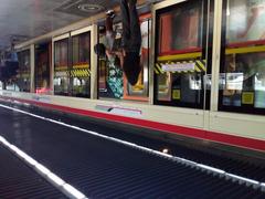 Platform of Tatuapé Station towards Corinthians-Itaquera direction
