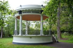 Bandsmens Memorial in Christchurch Botanic Gardens, New Zealand