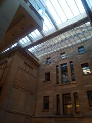 Front facade of the historic Australian Museum building in Sydney