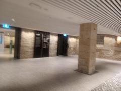 Front entrance of the Australian Museum historic building