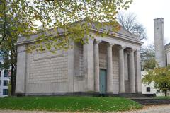 Temple of Human Passions facade with intricate sculptures