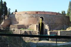 Mausoleum of Augustus in Ancient Rome Historic Center, Rome, Italy