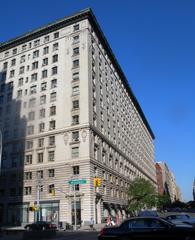 Belnord building at the corner of Broadway and 86th Street on a sunny late afternoon
