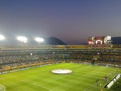 Universitario Stadium before Concachampions soccer match Tigres vs Real Salt Lake