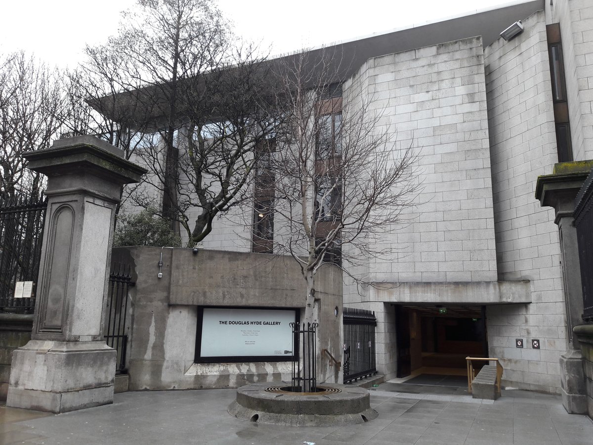 Douglas Hyde Gallery building exterior in Dublin, Republic of Ireland