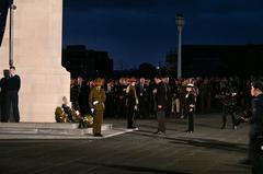 Sir Wayne Shelford lays wreath at Anzac Day dawn ceremony 2025 Auckland