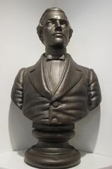 Bust of Paul Morphy displayed at the Historic New Orleans Collection