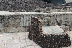 Ruins of the Aztec Great Temple (Templo Mayor) in Mexico City