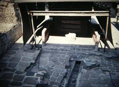 Aztec Templo Mayor pyramid in Mexico City