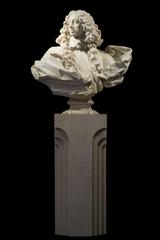 Marble bust of Francesco I d'Este sculpted by Gian Lorenzo Bernini