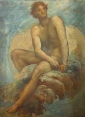 Portrait painting of George Frederic Watts