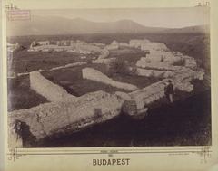 Historical view of Polgárvárosi Amfiteátrum in Budapest