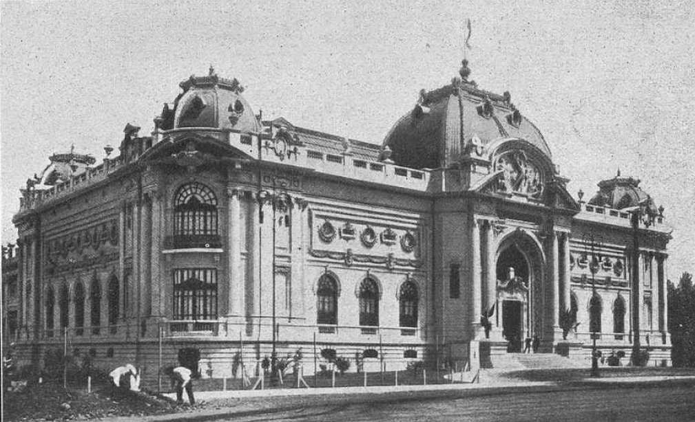 Palacio de Bellas Artes in Santiago de Chile inaugurated in 1911