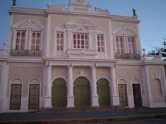 Front view of Teatro José de Alencar in Fortaleza Ceará Brazil