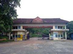 Fortification gate of Kallada Irrigation Project in Kerala, India