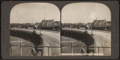 Harlem River Bridge at Third Avenue in New York City from a stereoscopic view