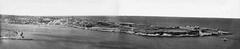 Historical black and white photograph of Sliema, Malta in 1888 by Richard Ellis
