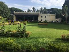 Entrance view of Tipu Sultan's Summer Palace in Bangalore, India