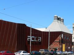 Australian Centre for Contemporary Art and Malthouse Theatre buildings in Southbank, Melbourne