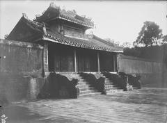 Main entrance gate of Thien Tho Huu tomb, Gia Long's second wife