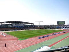 Toyamaken Sougou Athletics Park with running tracks and greenery