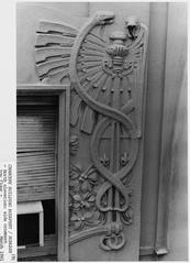 Historic Chancery Office Building in Budapest photographed in 1981