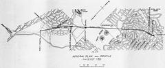 General Plan and Profile of the Twin Peaks Tunnel from 1916 blueprint
