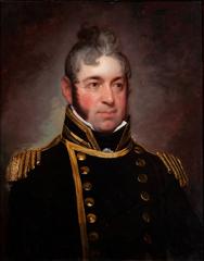 Portrait of Commodore William Bainbridge painted by Gilbert Stuart in 1813