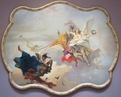 Giovanni Battista Tiepolo painting of mythological scene with dramatic figures
