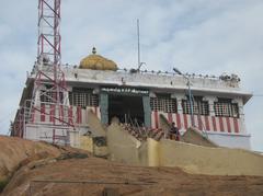 Top portion of Ucchi Pillayar Temple at Rockfort in 2006