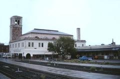 Historic El Paso Union Depot building in October 1978