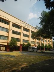Mehan Garden and Universidad de Manila in Ermita, Manila with historic landmarks and urban surroundings