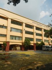 Mehan Garden in Ermita, Manila with Universidad de Manila and surrounding streets