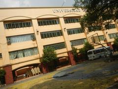 Mehan Garden and Universidad de Manila with Liwasang Bonifacio East Overpass in Ermita, Manila cityscape