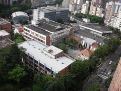 Mackenzie University campus buildings with clear blue sky