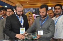 USAID officials and Pakistani dignitaries inaugurating the International Conference on Energy Conservation and Efficiency 2017 in Lahore