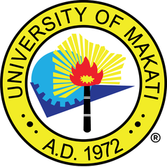 University of Makati logo with registered trademark