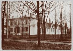 Historic building of the Homeopathic Medical College in Michigan