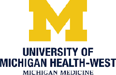 University of Michigan Health West building exterior on a clear day