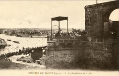 Historical photograph of the Blessing of the Sea at the 24th International Eucharistic Congress in Malta, 1913