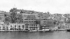Customs House building in Valletta with clear sky