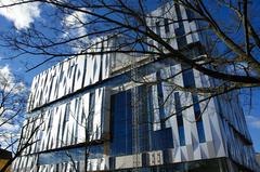 Konserthuset concert hall exterior in Uppsala, Sweden