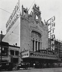 The Uptown Theatre in Chicago before opening in 1925