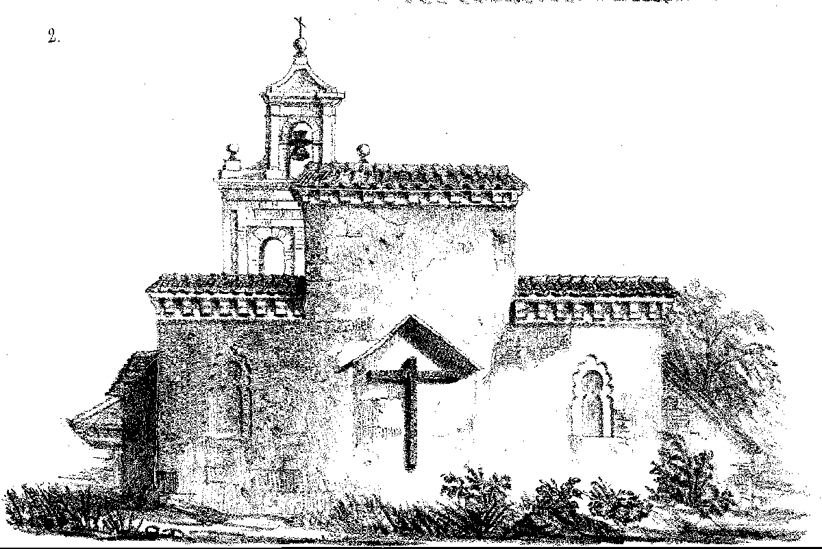 Vue extérieure de l'église Santa Leocadia, également connue sous le nom de Cristo de la Vega, à la Parroquia de San Isidoro dans le quartier d'Antequeruela