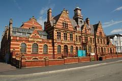 Victoria Baths historic swimming pool in Manchester