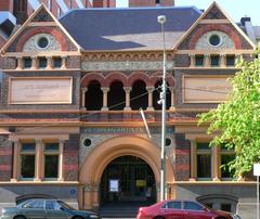 Victorian Artists Society buildings in East Melbourne with classic Victorian architecture
