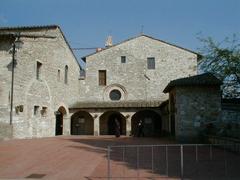 Exterior view of San Damiano house, the first house of the order