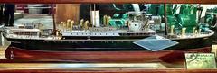 48th scale model of SS Manaia ship from 1898-1926